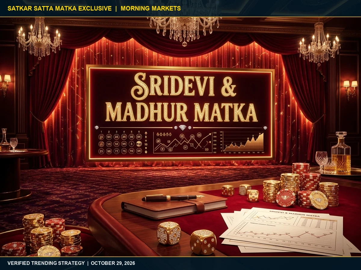Sridevi & Madhur Day Panel Chart: Morning Line Tricks & Jodi Prediction (October 29, 2026)