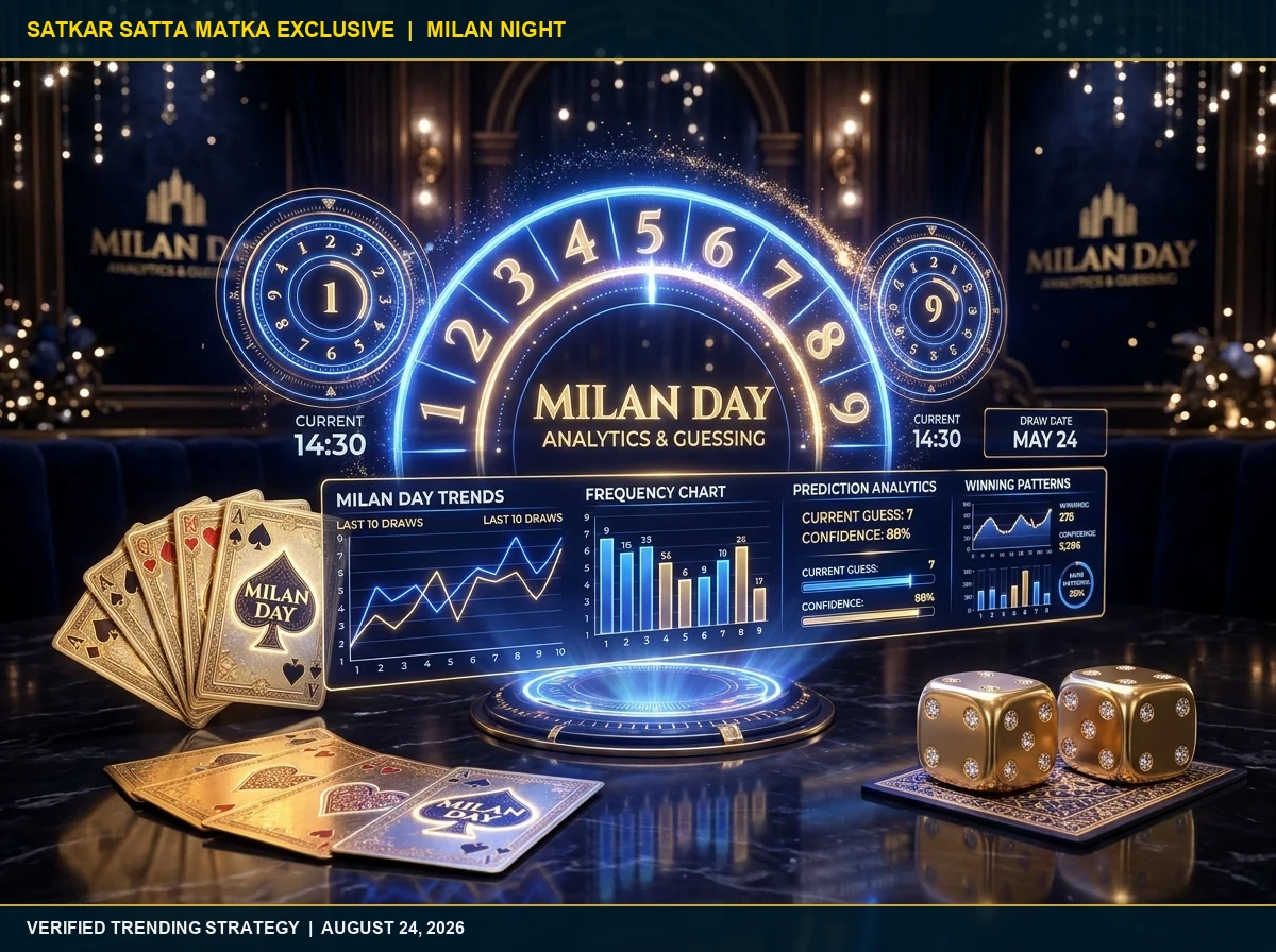 Milan Night Jodi Secrets: Decoding the 3-Week Historical Monday Chart Pattern (August 24, 2026)