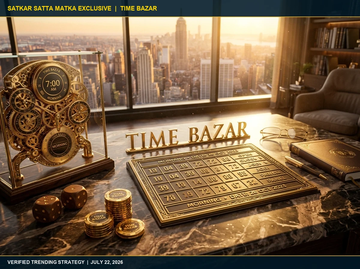 Time Bazar Morning Open Fix Trick: The 22 Patti Lookup System (July 22, 2026)