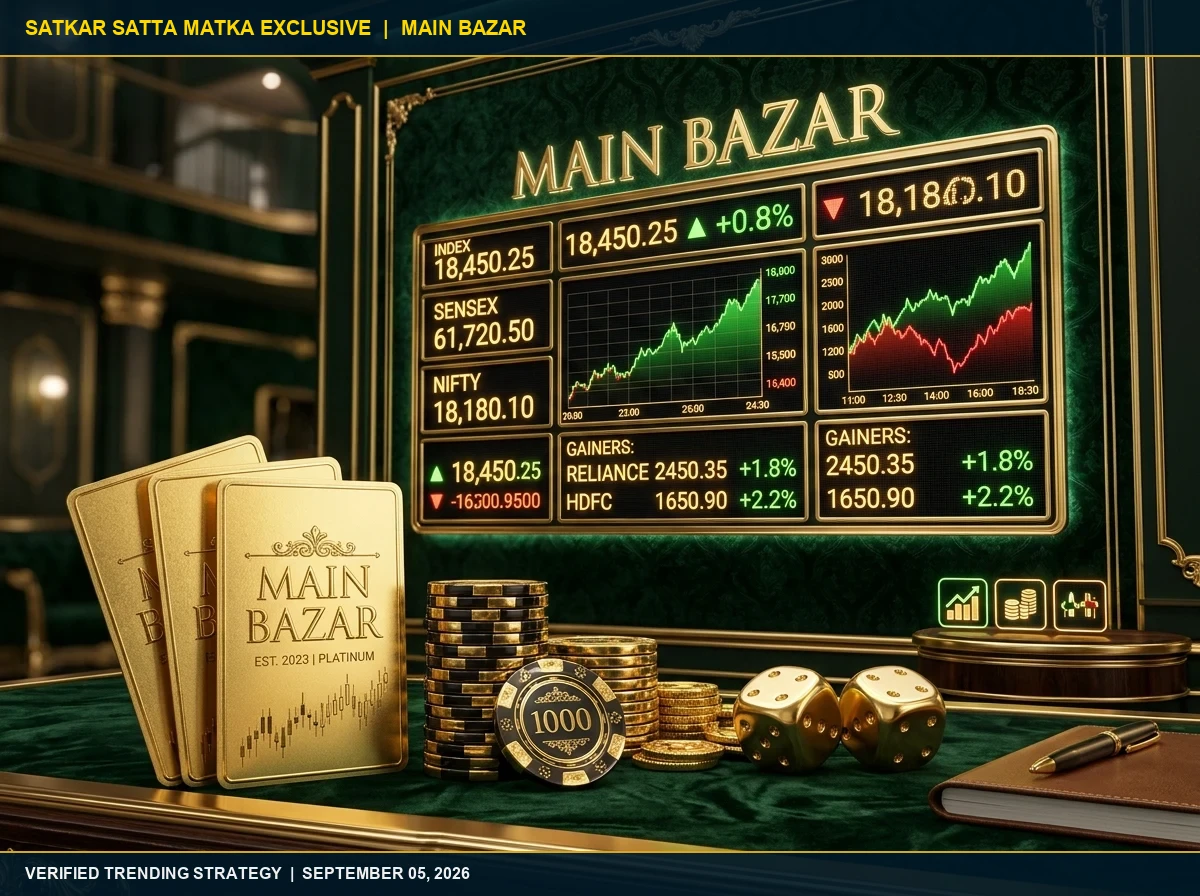 Main Bazar Guaranteed Jodi & Panel Chart Reading Secrets Explained (September 05, 2026)